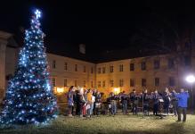 Slavnostní rozsvícení vánočního stromu v Buštěhradě [nové okno]